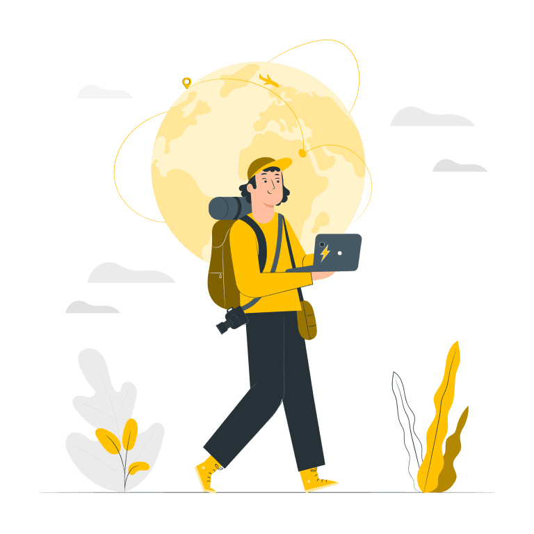 Digital nomad pana