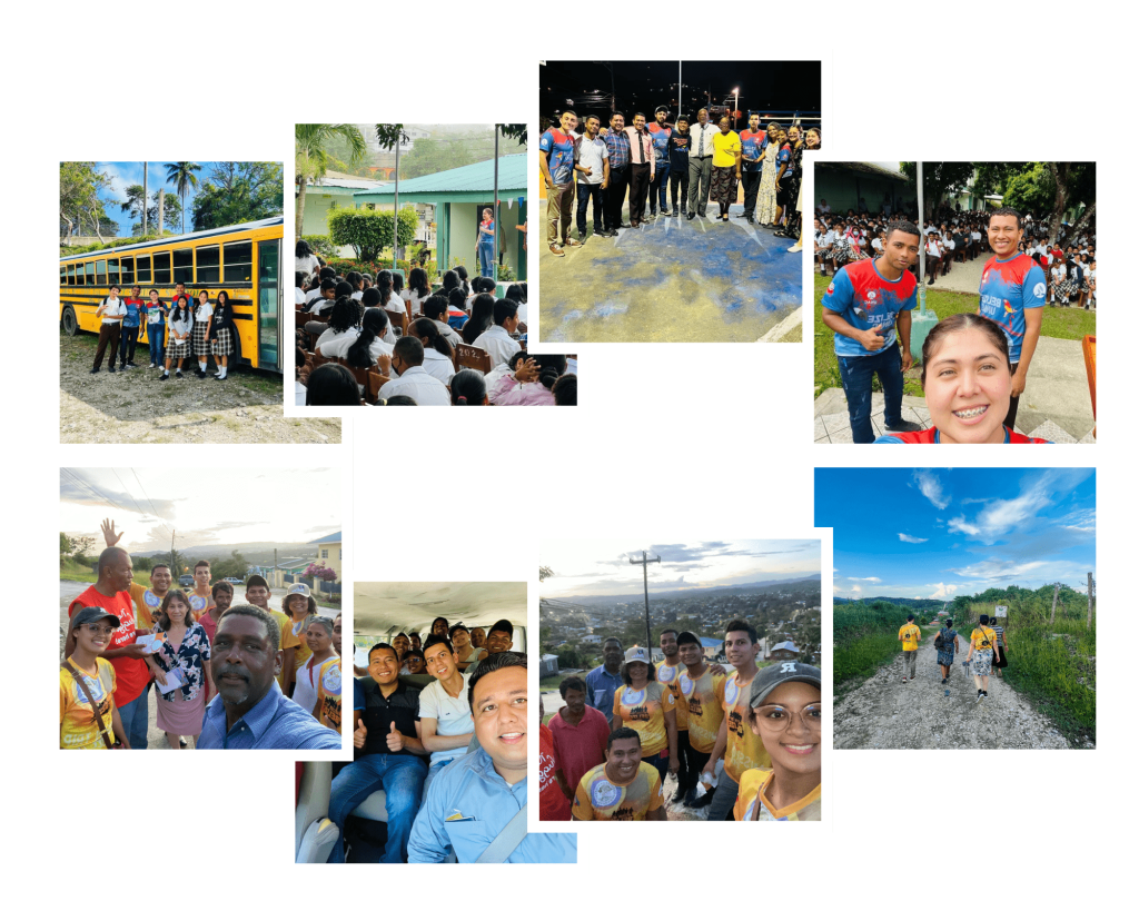 collage fotos mision belize 2022