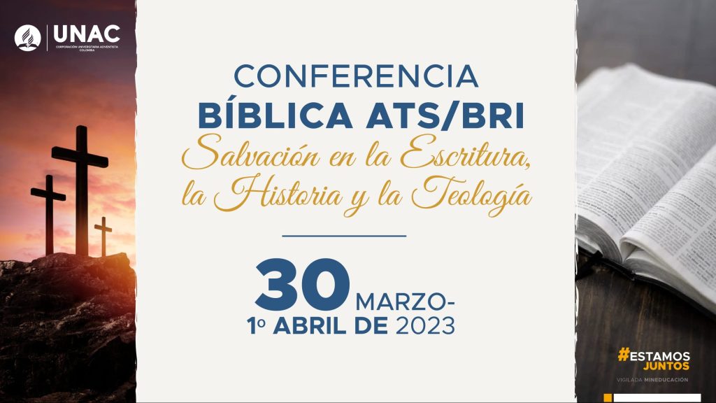 Banner de la conferencia biblica ATS/BRI Salvación en la escritura, la historia y la teología