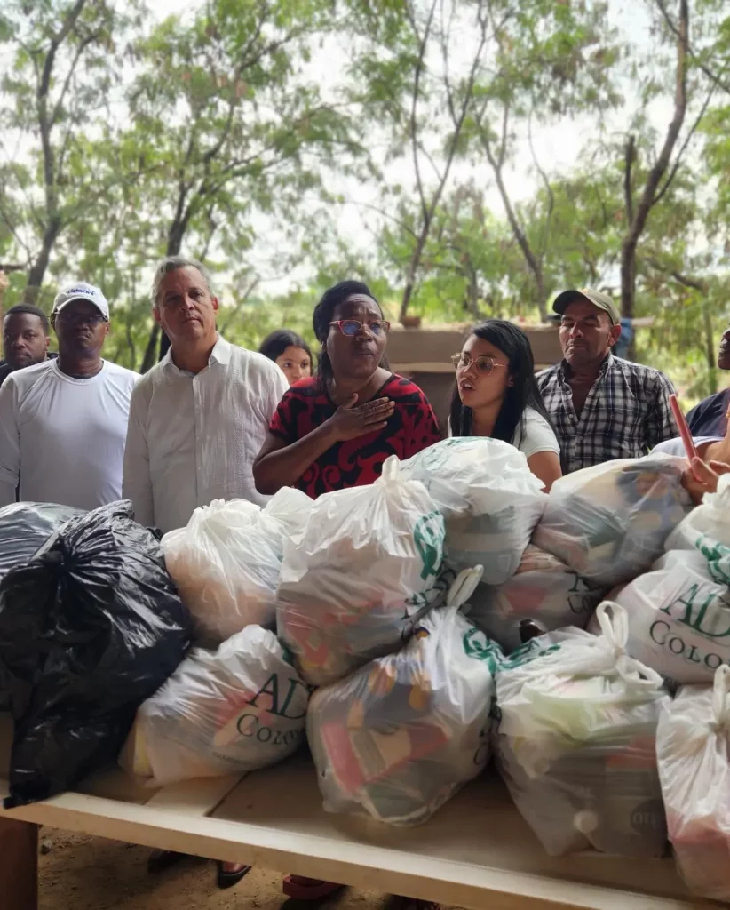 Repartición de alimentos que se realizaron en el proyecto misionero Impacto Medellín 2023