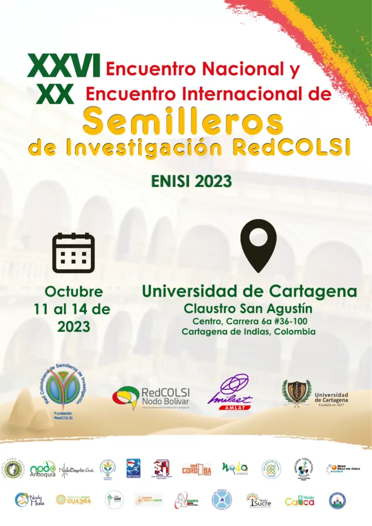 XXVI encuentro nacional y XX encuentro internacional de semilleros de investigacion formativa Redcolsi donde la UNAC participara