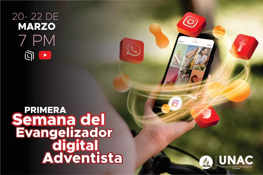 primera semana del evangelizador digital adventista realizado por la UNAC donde los participantes se reunieron en YouTube y el metaverso